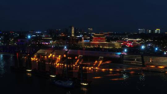 水亭门夜景