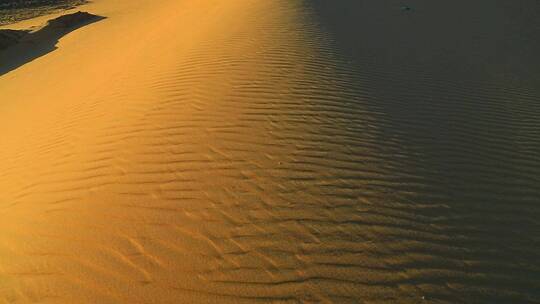 撒哈拉沙漠的金色沙子视频素材模板下载