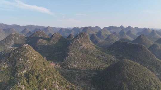 桂林兴安县白石乡田园山景