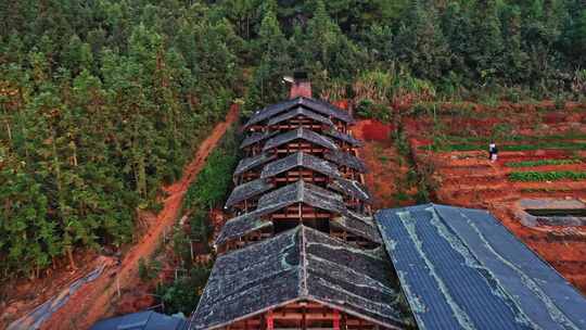 福建龙窑建盏航拍