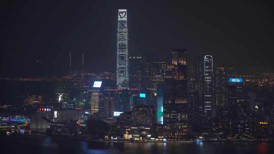 香港城市灯光夜景