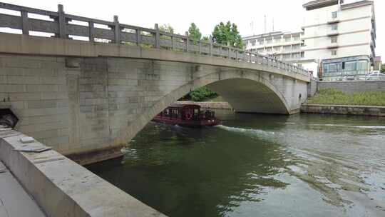 山东济南城市风光航拍