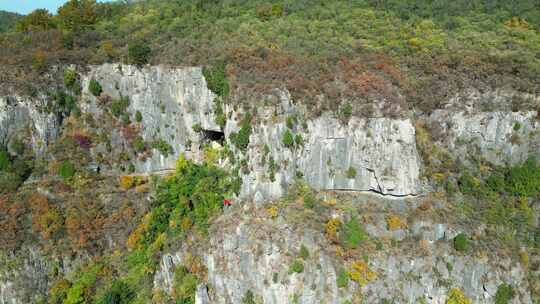 2023山东枣庄熊耳山景区秋季航拍宣传片段