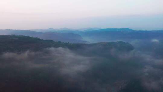 浙江新昌十九峰下岩贝航拍风光