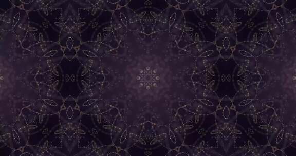 450  4K时尚绚丽金色粒子光影万花筒