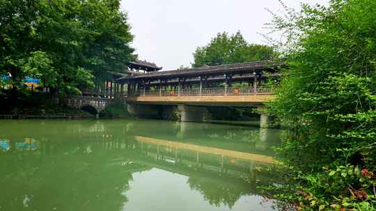 （4K合辑）美丽的侗族侗乡建筑花桥风雨桥