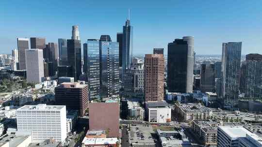美国加利福尼亚州洛杉矶的企业大厦。