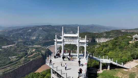 山西古建筑自然风光航拍