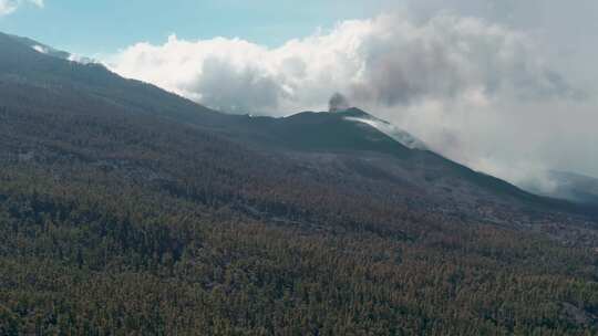 Cumre Vieja，火山，火山脊，岛