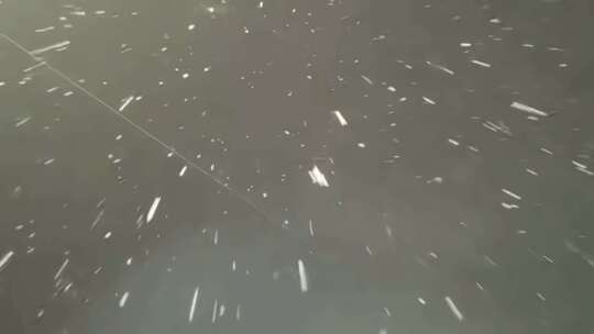 下雪天气 仰视视频素材模板下载