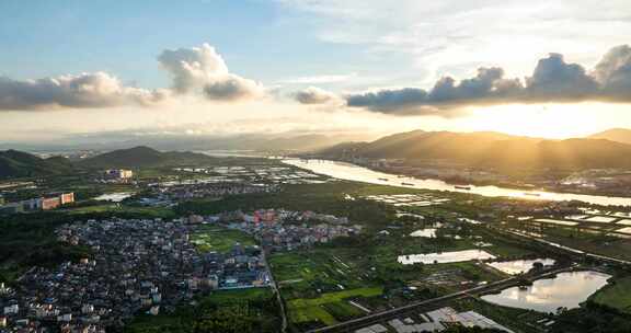 珠海斗门新农村幸福生活乡村振兴美丽乡村