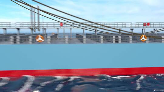 远洋冷冻船模型视频无源文件