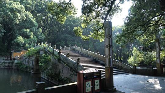 浙江普陀山法雨寺禅院建筑视频