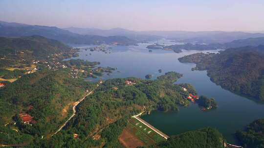 水库自然风光千岛湖