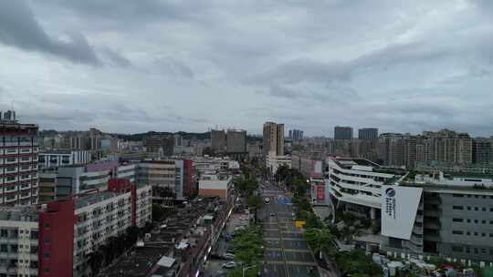 深圳龙华大浪商业中心华旺路航拍