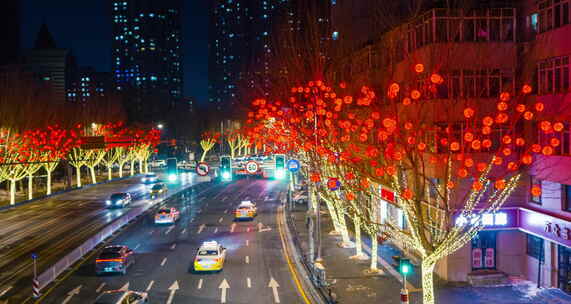 沈阳春节节日氛围装扮