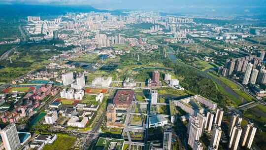 【4K】深圳坪山大学城大景延时