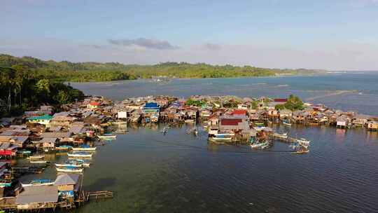 菲律宾的渔村