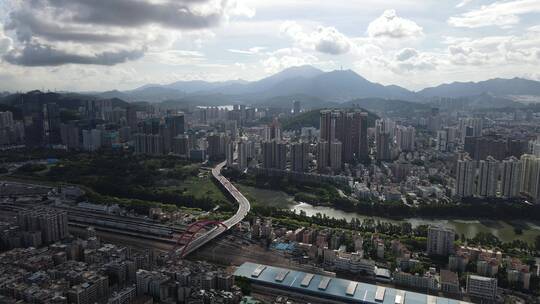 深圳罗湖区全景