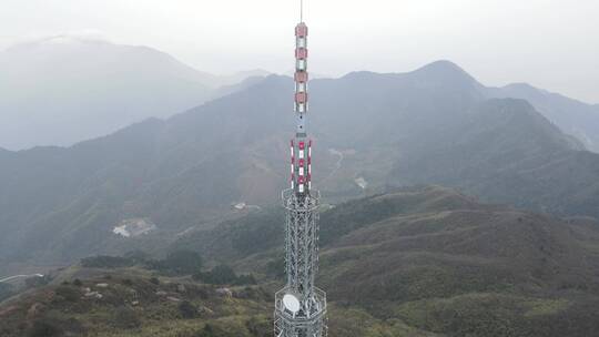 航拍湖南南岳衡山5A景区