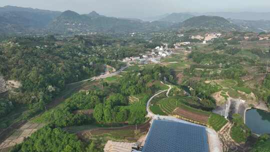 航拍福建宁德福鼎太姥山海上仙山风光