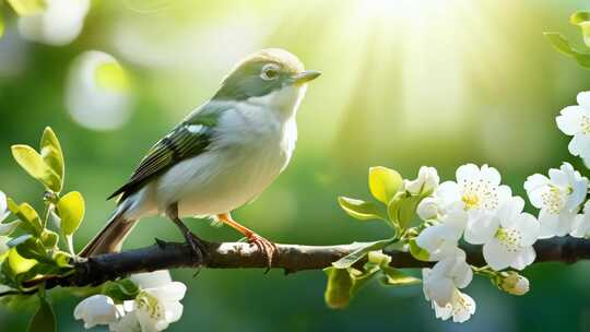 鸟素材惊蛰立春春天春分