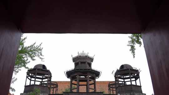北京故宫延禧宫视频素材模板下载