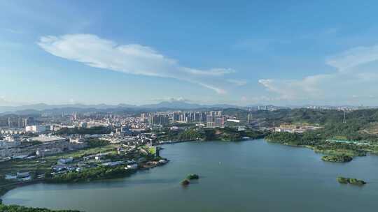 深圳东莞城市远景湖面宣传片