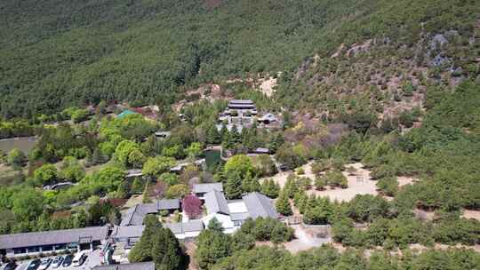 丽江玉水寨旅游风景区航拍