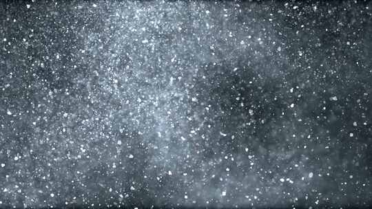 暴风雪粒子特效背景循环_p