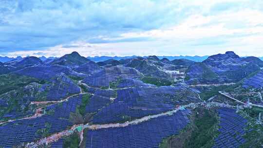 贵州安顺关岭光伏发电场新能源绿色能源