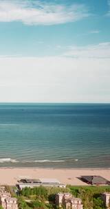 4k竖屏实拍阿那亚海滩