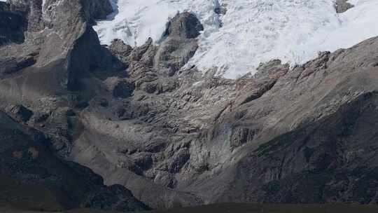 四川甘孜格聂雪山航拍