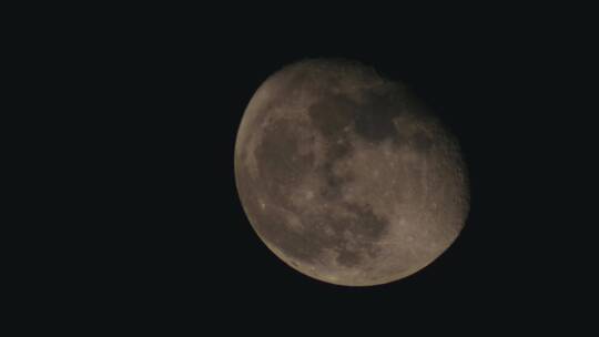 4k实拍月球月亮