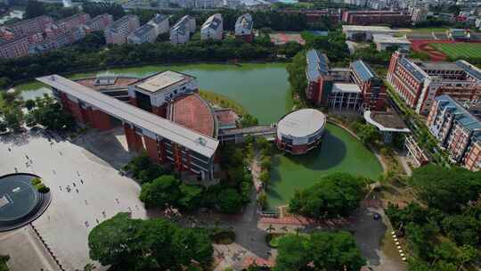 航拍福建中医药大学