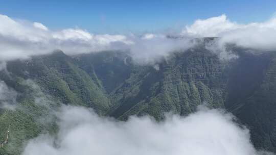 风景峡谷在普拉亚格兰德在圣卡塔琳娜巴西。