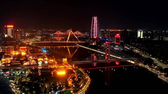 三江口夜景—老外滩面-1