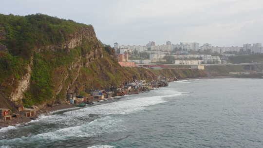 海滨景观和海滨住宅板房