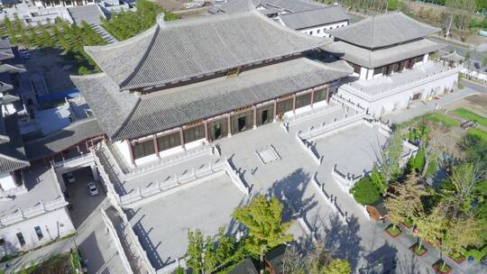 廊坊隆福寺视频素材模板下载