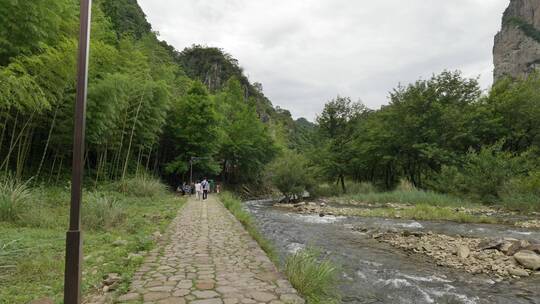 浙江温州楠溪江景区石桅岩