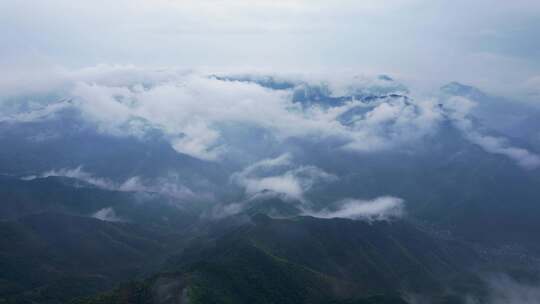 高原山川高山云海航拍