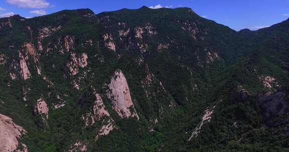 密云云蒙山风景区航拍4K风光视频