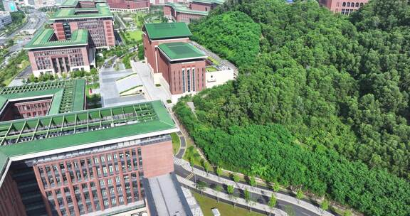 中山大学深圳校区校园航拍