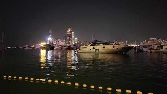 香港维多利亚港夜景