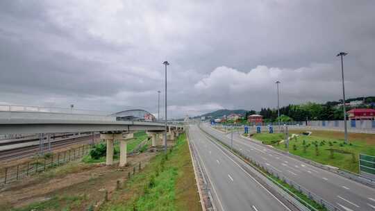 索契，道路，汽车，高速公路