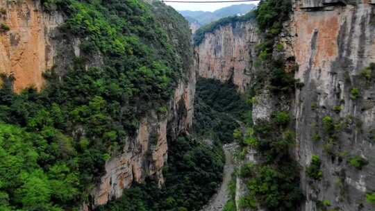 航拍大峡谷素材