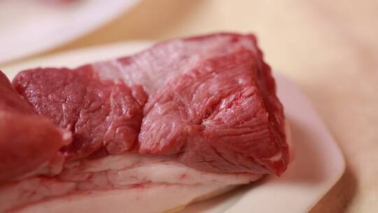 五花肉瘦肉猪肉
