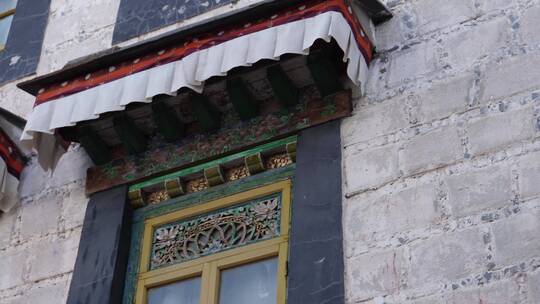 经幡藏族西藏布达拉宫中华民族园