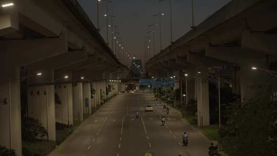 夜景城市车流视频素材视频素材模板下载