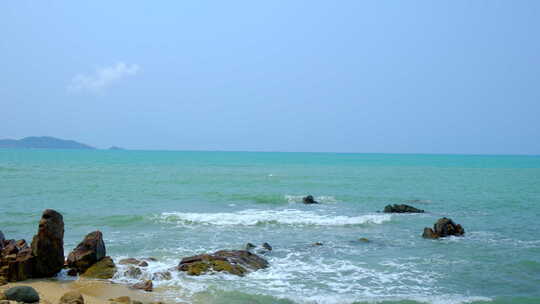 大海 礁石 海风 海浪 海景 海南三亚